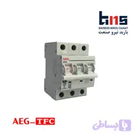 کلید مینیاتوری سه فاز 50 آمپر آ ا گ مدل DE93 کد C50