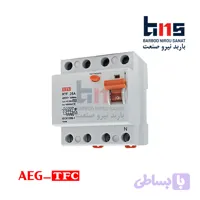 کلید محافظ جان سه فاز 32 آمپر تی اف سی مدل RTF 4P 32A