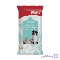 دستمال مرطوب جیبی سگ و گربه بایولاین – Bioline Universal Wipes