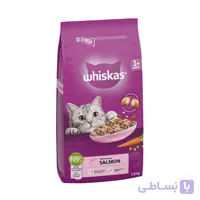 غذای گربه مغزدار با طعم سالمون ویسکاس – Whiskas Salmon