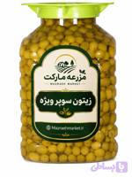 زیتون باهسته سوپر ویژه (خیلی درشت) طارم 7 کیلویی