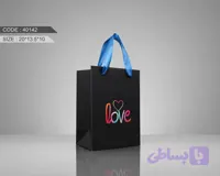 ساک دستی ادکلنی کد40142 سایز10×13×20 (عمده)