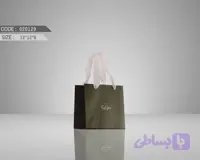 ساک دستی مربع کادویی کد 20128سایز 8.5 ×12×12(عمده)