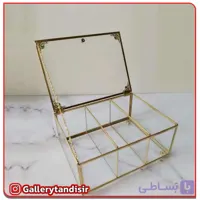 جاقاشق چنگال شیشه ای کد ۱