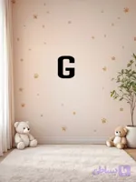 استیکر چوبی حروف الفبا انگلیسی حرف G