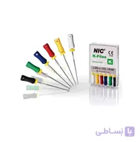 K فایل دستی – فایل اندودنتیک فولادی برای پاک‌سازی و شکل‌دهی کانال ریشه