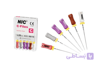 C فایل دستی NIC – فایل فولادی با نوک فعال برای نفوذ اولیه در کانال‌های تنگ، کلسیفیه و سخت‌عبور