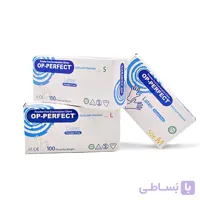 دستکش لاتکس بدون پودر OP‑Perfect – انعطاف‌پذیر، ضدحساسیت و ایده‌آل برای مطب و کلینیک