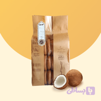 کلوچه رضوی نارگیلی ۷۵۰ گرمی اصل | عطر ناب نارگیل – دهکده ارگانیک درخشنده