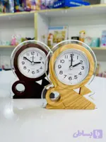 ساعت رومیزی چوبی مدل دکوری،طراحی مینمال وکلاسیک