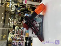 تفنگ آبپاش شارژی سر تفنگ لایت نوری دارد رنگ قرمز ابی