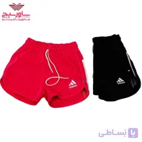 شورتک زنانه نخ پنبه Adidas