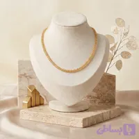 گردنبند طلایی مدل درخشان