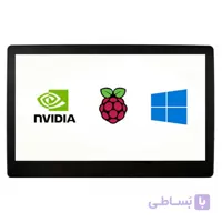 نمایشگر لمسی خازنی 11.6 اینچی Waveshare با قاب، وضوح 1920×1080، HDMI، پنل IPS و فناوری Optical Bonding