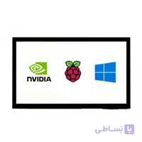 نمایشگر لمسی خازنی 10.1 اینچی Waveshare LCD (E) با رزولوشن 1024×600، رابط HDMI، پنل IPS و فناوری Optical Bonding