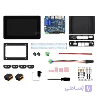 برد توسعه نمایشگر لمسی همه‌کاره صنعتی HMI برای ماژول محاسباتی Raspberry Pi 5، با قابلیت لمس 10 نقطه‌ای، پنل شیشه‌ای سکوریت با چسب نوری، دوربین جلوی 5 مگاپیکسلی، پشتیبانی از ارتباطات صنعتی RS485 و ارتباط 4G/5G
