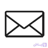 بوک مارک فلزی پیل طرح پاکت