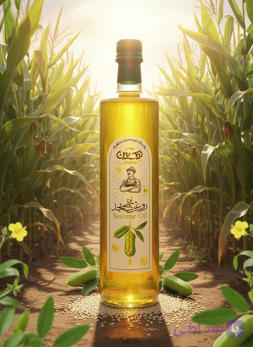 روغن ارده کنجد یک لیتری نیک بین (عمده)