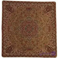 کاور کوسن ترمه ابریشم طرح شاه زرند کد 5