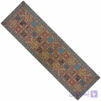 رانر ترمه ابریشم طرح گل ماهی کد 1
