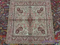 کاور کوسن ترمه ابریشم طرح داریوش کد 2