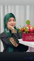 هدشال مخمل گرد ساده