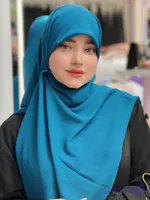 روسری ساده کرپ