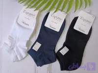 جوراب مچی زنانه ساده نخ پنبه