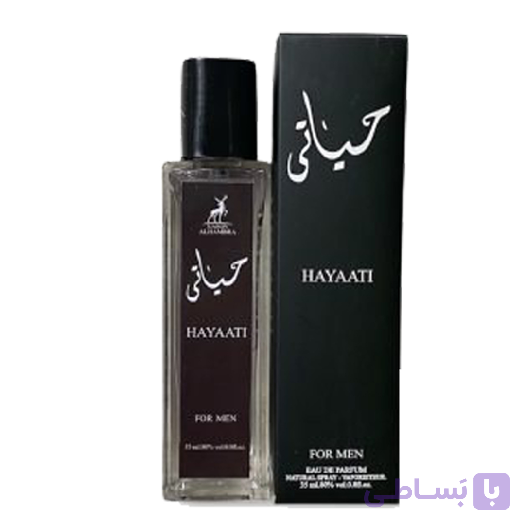 ادکلن مردانه حیاتی مشکی 35 میل