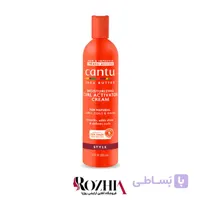 کرم موهای فر کنتو cantu مدل فعال کننده و آبرسان شی باتر Moisturizing Curl Activator Cream حجم 355 میلی لیتر