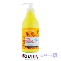 كرم مرطوب کننده هندولوژی مدل Juicy Grapefruit حجم 375 ميلی لیتر