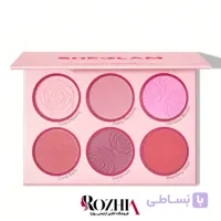 پالت رژگونه 6 رنگ شیگلم مدل BLUSHING BOUQUET