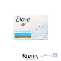 پن شستشو و صابون لایه‌بردار ملایم داو Dove مدل اکسفولیاسیون سوابه Exfoliación Suave با وزن 135 گرم