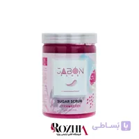 اسکراب بدن شکری توت فرنگی ژبن پلاس 900 گرم