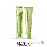 کرم مرطوب کننده صورت و دور چشم آرنسیا Arencia مدل ویتامین سی بوستر شات حجم 30 میل
