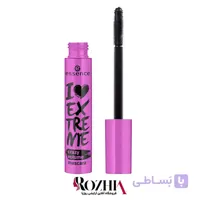 ریمل حجم دهنده صورتی اسنس مدل I Love Extreme Crazy Volume