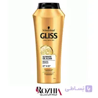 شامپو ترمیم کننده مو ULTIMATE OIL ELIXIR گلیس
