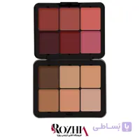 پالت 12 رنگ رژگونه کرمی فیوچر میکاپ Future Makeup