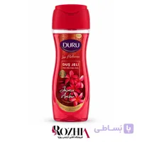 شامپو بدن عطری دورو Duru مدل Lux Perfumes حاوی رایحه یاس و کهربا حجم 500 میل