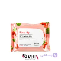 دستمال مرطوب بیول مدل Rose Hip