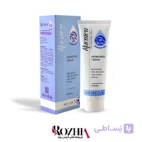 کرم مرطوب کننده و آبرسان راکوتن Racuten مدل هیدریتینگ کرم پری‌بیوتیک Hydrating Cream Prebiotic مناسب پوست‌های چرب و مختلط