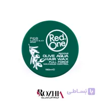 واکس مو ژلی ردوان RedOne مدل آکوا هیر واکس آبی Aqua Hair Wax درجه نگهداری Full Force حجم 150 میلی لیتر