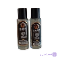 ادکلن جیبی زنانه مدیا مدل ورساچه کریستال نویر Versace Crystal Noir حجم 35 میلی لیتر