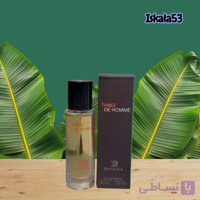 ادکلن جیبی مردانه روونا مدل تق هرمس Three De Homme حجم 30 میلی لیتر