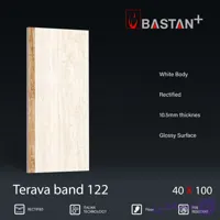 کاشی و سرامیک بدنه سفید 100*40 تراوا باند 5631 (TR122)(باستان)