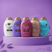 شامپو OGX او جی ایکس مدل‌های مختلف مناسب انواع مو حجم 385 میلی‌لیتر