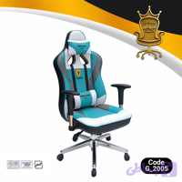 صندلی گیمینگ طرح DXRACER G2005 | چرم PU، فوم سرد، دسته متحرک و 2 سال ضمانت