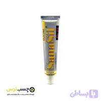 چسب سیلیکون درزگیر همه کاره پمادی استحکام مشکی مدل SanaSil