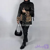 کت چرم زنانه پوست ماری | کد ۳۷۹