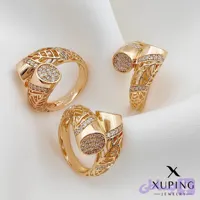 انگشتر نگیندار طرح طلا برند ژوپینگ